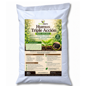 Humus Triple Acción Vermiduero 40L