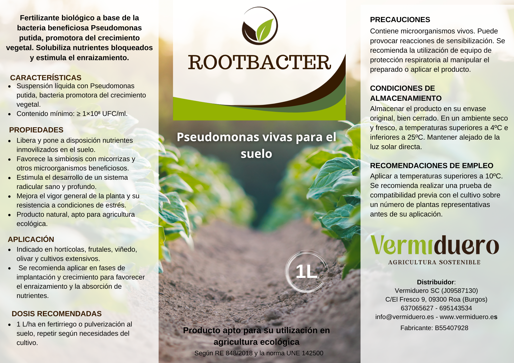 RootBacter – Solubiliza nutrientes y mejora el crecimiento radicular - Imagen 2