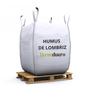 Big bag 1000 litros humus de lombriz Vermiduero