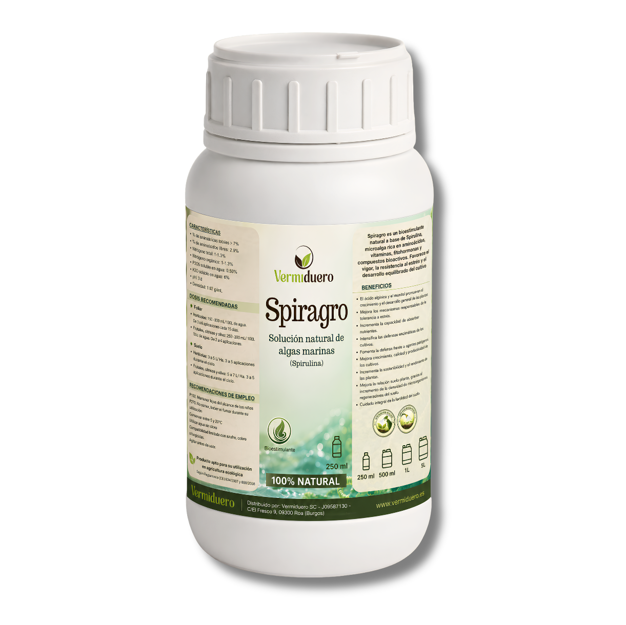 Spirago bioestimulante natural